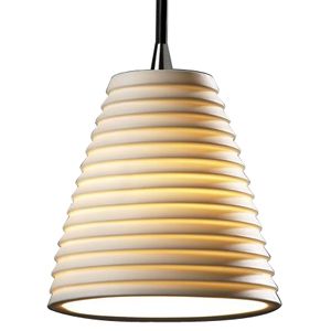 Limoges Mini Cone Pendant by Justice Design Group - Starlight Lighting USA and Canada